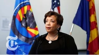 Loretta Lynch Speaks at Ideas Festival | The New York Times