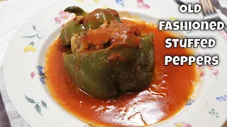 Old Fashioned Stuffed Peppers | Easy Stuffed Pepper Recipe | MOLCS Easy Recipes