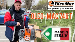Профессиональная мотокоса Oleo-Mac 746 T/Гарантия 24 месяца/Самая низкая цена,звоните!