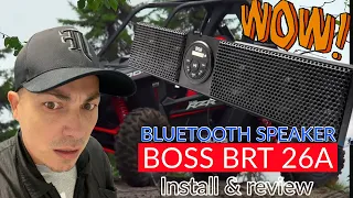 Installing a Boss Bluetooth speaker in my Polaris RS1