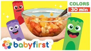 Toddler Learning Video | COLOR CREW MAGIC - New Episode! | Fruit Salad for Kids | DIY | BabyFirst TV