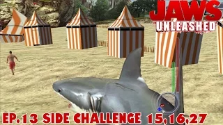 Let's Play Jaws Unleashed Ep.13 SIDE CHALLENGES 15-16-27