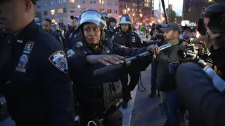 300 ARRESTS outside Schumer Home during "Seder in the Streets" For Gaza