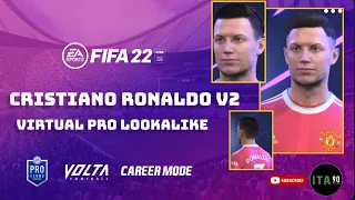 FIFA 22 - How to create Cristiano Ronaldo Version 2 - Pro Clubs - Volta - Career Mode