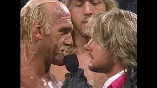 Footage of Rowdy Roddy Piper's WCW debut @ Halloween Havoc 1996. Piper confronts Hollywood Hogan!