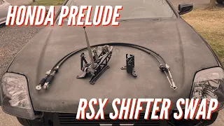 How to swap a K series shifter in to a Honda prelude