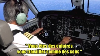 ► Un échange radio virulent entre un pilote d'Air France et une tour de contrôle !