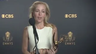 Emmys 2021: Gillian Anderson (The Crown) -- Full Backstage Interview