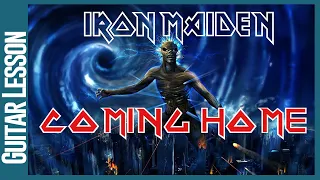Iron Maiden - Coming Home - Guitar Lesson Tutorial