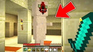 FINDING SECRET SCP 173 in MINECRAFT! (THE SCULPTURE)