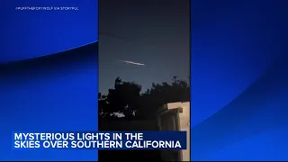 Did you see it? Multiple bright burning objects streak across Southern California skies