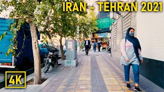 TEHRAN 4K, North Sohrevardi Street, IRAN 2021, Part 1 | تهران، خیابان سهروردی شمالی