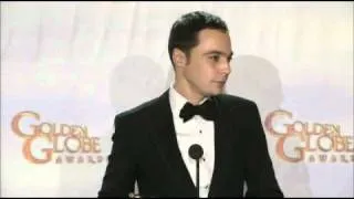 Jim Parsons - The Big Bang Theory - Pressroom - Golden Globes 2011