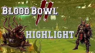 Its never the hard stuff, is it? Blood Bowl 2 highlight (the Sage)