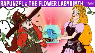 Rapunzel and The Flower Labyrinth | Bedtime Stories for Kids in English | Fairy Tales