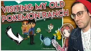 Visiting My 10 YEAR OLD Pokemon Ranch on Wii!