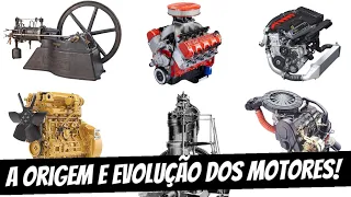 A ORIGEM e evolução dos MOTORES à PISTÃO