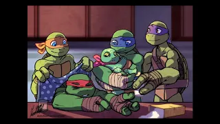 Tmnt  Rafael and Mona