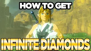 How to Farm Infinite Diamonds Glitch in Breath of the Wild *Patched* | Austin John Plays