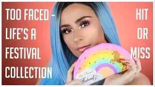 TOOFACED UNICORN COLLECTION - REVIEW AND TUTORIAL