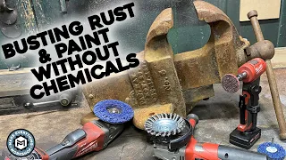 How to Restore Old Tools - Rust and Paint Removal, Without Chemicals