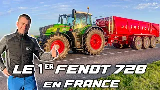 the first FENDT 728 delivered in the world