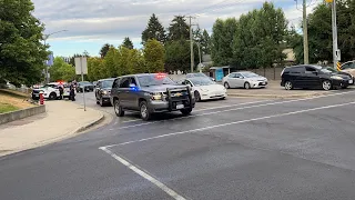 {Rumbler} Richmond RCMP Unmarked Tahoes heading to their Office