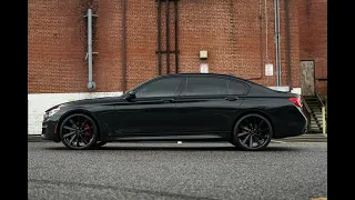 2019 BMW 750i on 22s