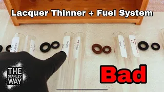 Car Fuel System Lacquer Thinner 30 Day Test Video