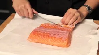 Knife Cut: Cleaning and Preparing Salmon