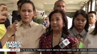 House speaker Arroyo at Rep. Alvarez, nagharap na matapos ang change of leadership sa kamara