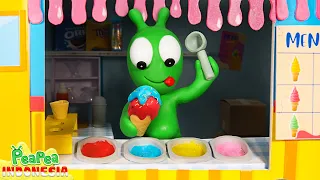 Toko Es Krim Pea Pea dan Pelangi  - Video Lucu untuk Anak