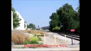 Santa Fe 3751 @San Dimas & Pomona Calif.