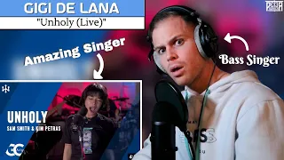 Professional Singer FIRST-TIME REACTION & ANALYSIS - Gigi De Lana | "Unholy"