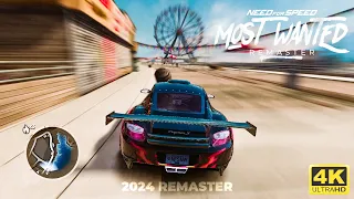 NFS MOST WANTED REMASTER 2024 NEW GRAPHICS || Challenging Blacklist 9