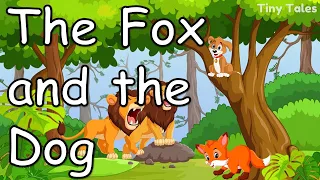 The Fox and the Dog |Moral Story in English with Subtitles|Tiny Tales | 1 minute stories|Audiobook