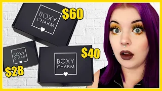 Boxycharm March 2022! Base vs Premium vs Luxe Unboxing!