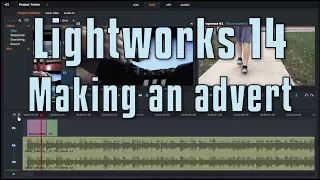 Lightworks 14 - Making a intro / advert