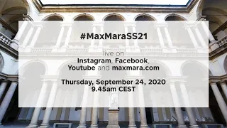 Max Mara Spring Summer 2021 Live Fashion Show