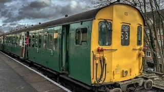 Class 205 DEMU Thumper No1125 Departs Alton On Saturday 20th February 2016