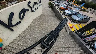 AVM nin Altını Üstüne Getirdim - URBAN DOWNHILL MTB