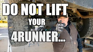 Do Not Lift Your 4Runner ... Overland Build Recommended Geometry Fix - Do Not Lift Without This