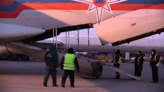Самолёт Ил-76 МЧС России совершил санитарную эвакуацию Василисы Сагуновой в Казань