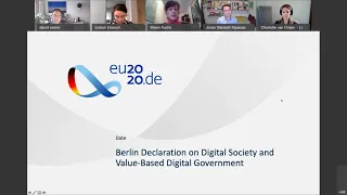 Virtual Town Hall Meeting on the Berlin Declaration: Human Centric Digital Government in Practice