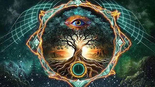 Tree Of Life | 256Hz + 288Hz Root & Spirit Frequency Meditation | All 7 Chakras Cleansing