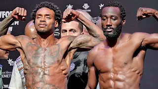 Errol Spence Jr vs Terence Crawford • FULL WEIGH IN & FACE OFF VIDEO