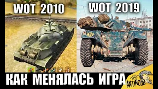 КАК ИЗМЕНИЛИСЬ ТАНКИ ЗА 10 ЛЕТ ИГРЫ World of Tanks? ВЕТЕРАНЫ WoT В ШOКЕ!