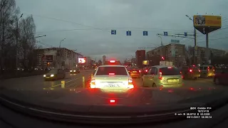 Взрыв дома в Ижевске. Запись с видео регистратора.