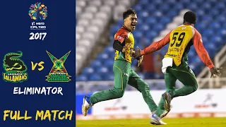 Jamaica Tallawahs vs Guyana Amazon Warriors Full Match | CPL 2017 Eliminator