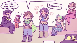 Joestars React to Johnny and Gyro (JoJo Comic Dubs)